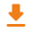 Ícone de download seta apontando para baixo